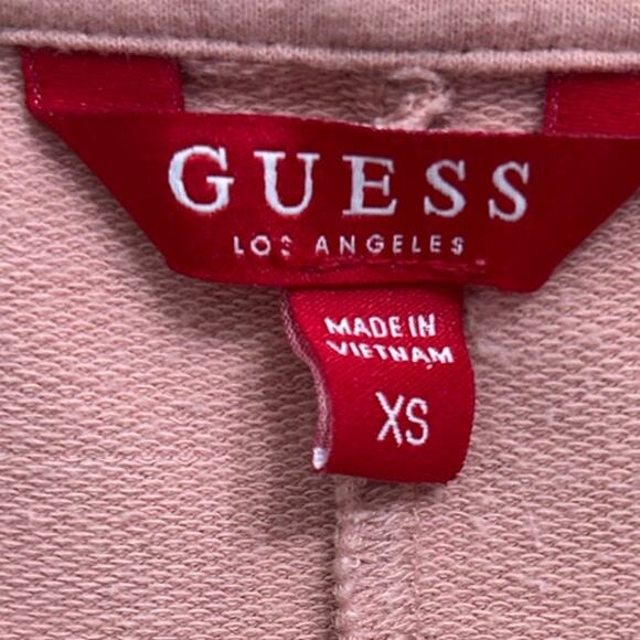 Guess Los Angeles Knit Brass Button Double Breasted Blazer Jacket Women’s - Picture 2 of 7